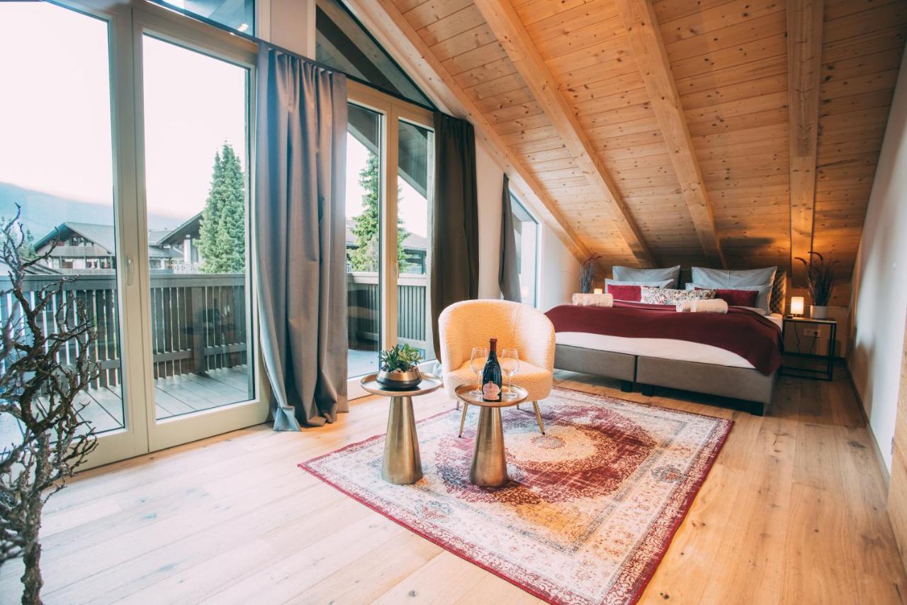 Boutique Chalets Alpi - Private Sauna & Cinema 가르미슈파르텐키르헨 외부 사진
